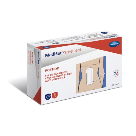 MediSet® pansement post op - grandes plaies - Bte 3