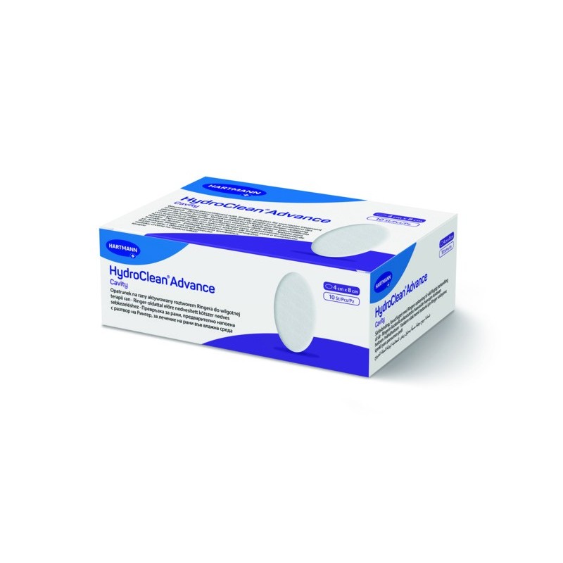 HydroClean® advance cavity ovale 4x8cm - Bte 10