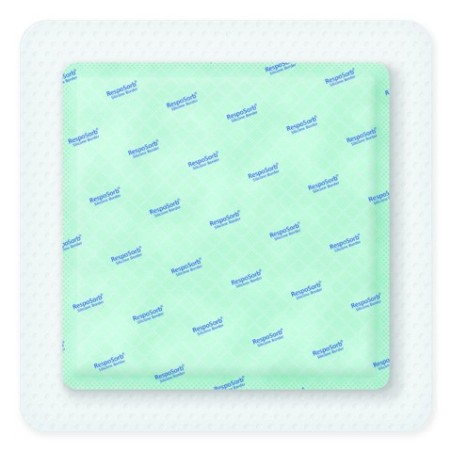 Pansement RespoSorb®  Silicone Border 17,5x17,5 cm - Bte 10 - PACK 2 BOITES GRATUITES