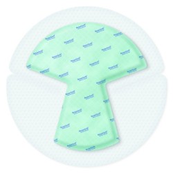 Pansement RespoSorb® Silicone Border Heel 25x25 - Bte 10