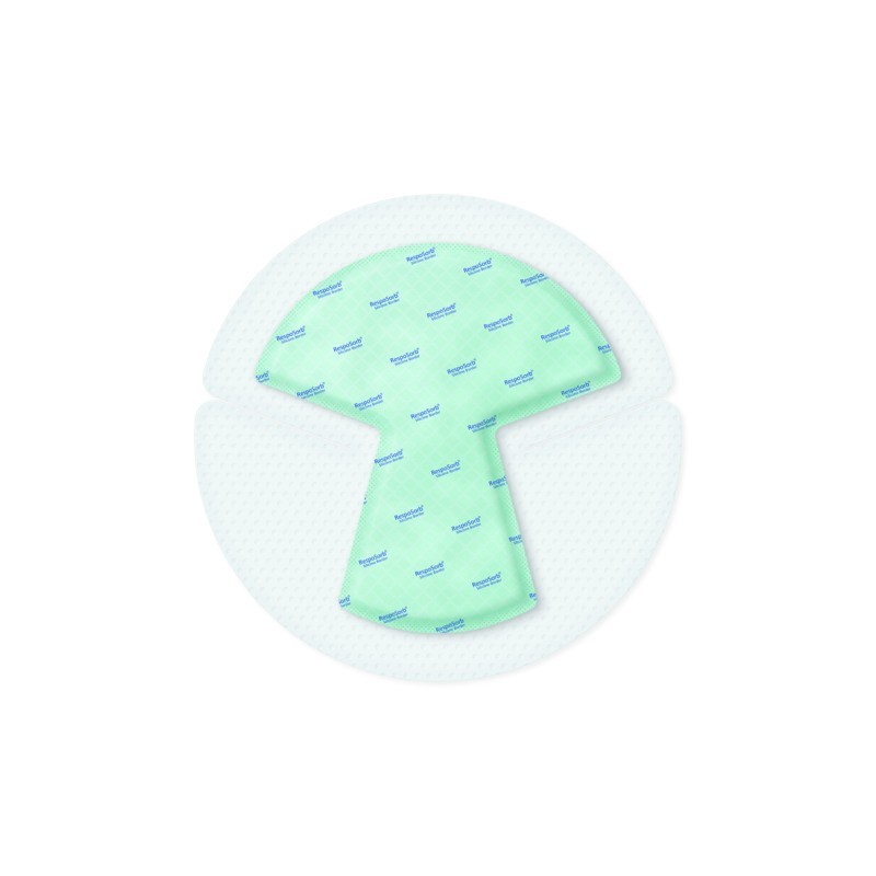 Pansement RespoSorb® Silicone Border Heel 25x25 - Bte 10