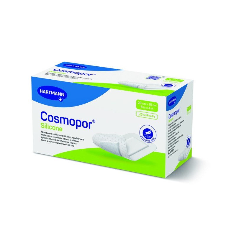 Cosmopor® Silicone 20x10cm - Bte 10 LPPR