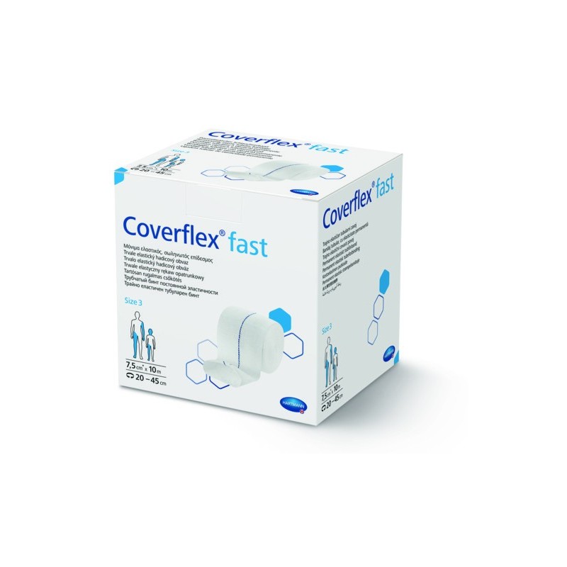 Coverflex® fast 7,5cmx10m bleu taille 3