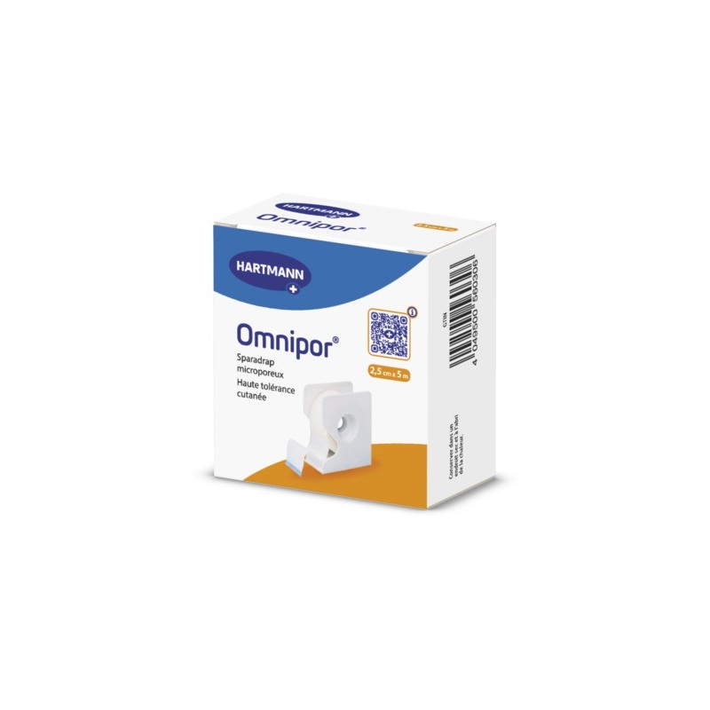 Sparad microp Omnipor® 2,5cmx5m - Dévidoir