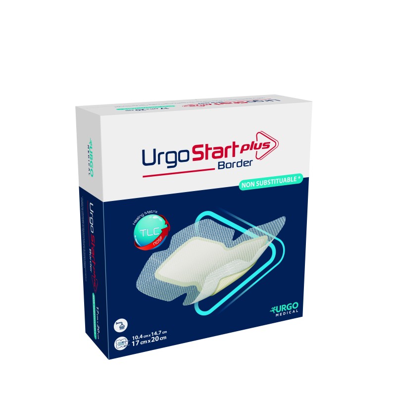 URGOSTART PLUS BORDER boite de 16 pts 17 x 20 cm -Multisites