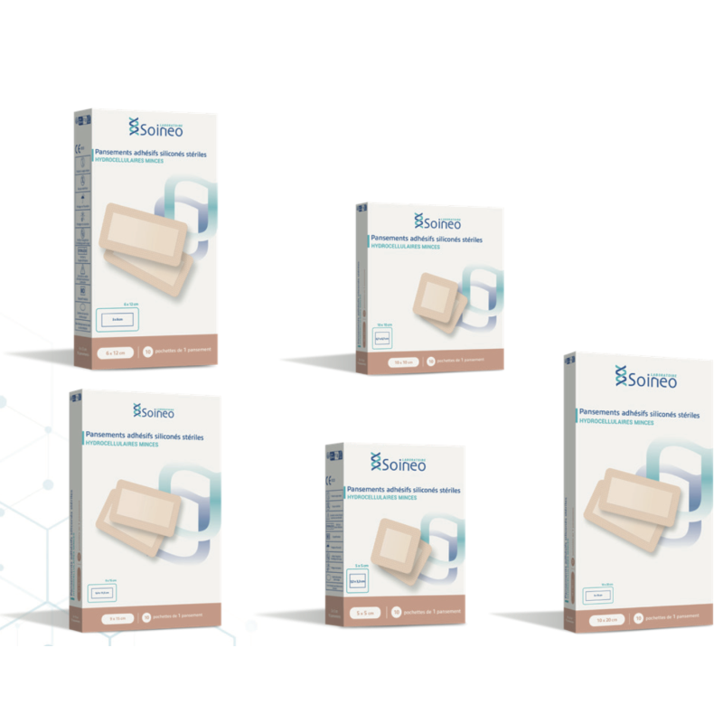 PANSTS ADH HYDROCELL MINCE border 10x20cm /10