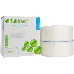 Tubifast with 2-Way Stretch 7,5 cm x 10 m (ligne bleue)  circonf. 24 - 40 cm