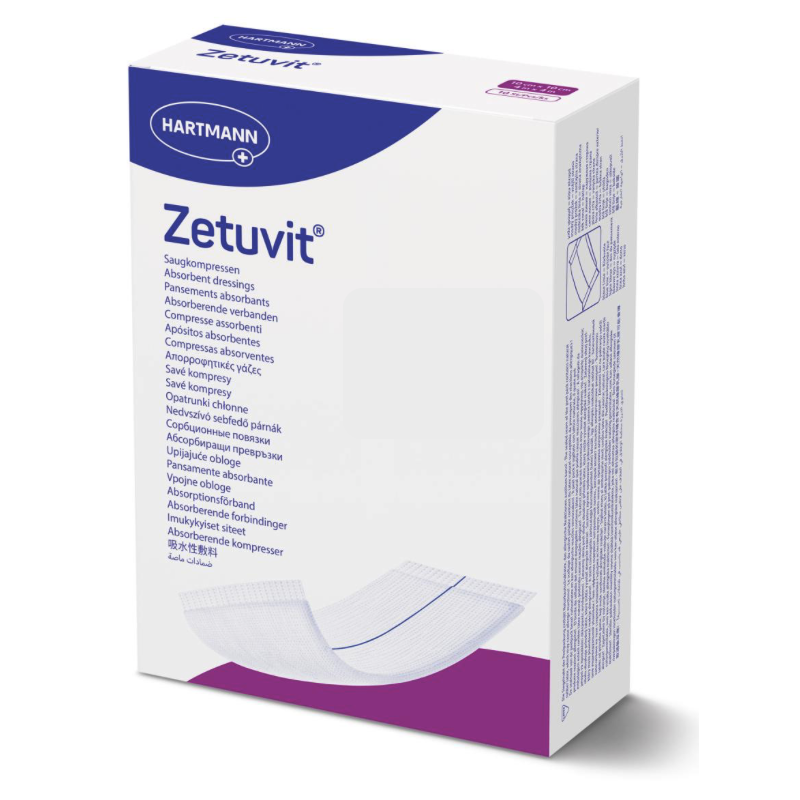 Pansement absorb Zetuvit® 10x20cm - Bte 10