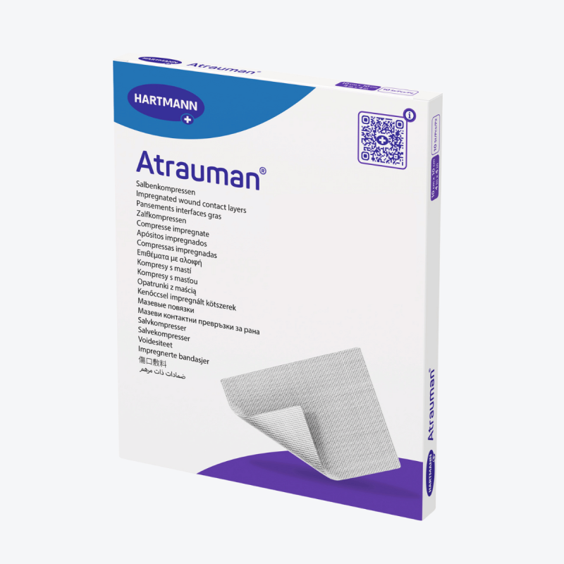 Pansement interfac Atrauman® 5x5  - Bte 10