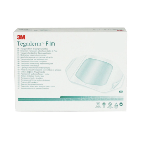 3M™ Tegaderm™ Film - 10cm x 12cm - Boîte de 10 pansements